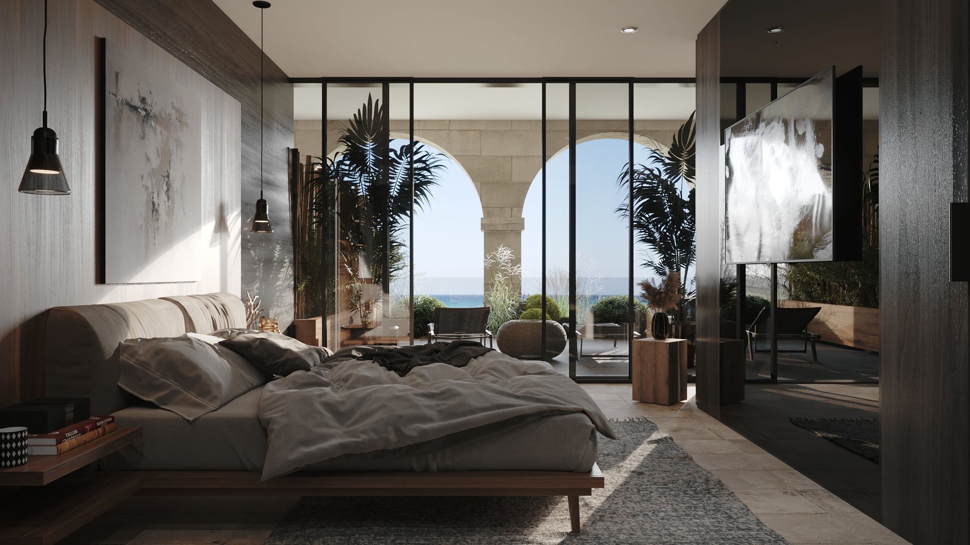 Recube Malta Otel Süit - İç Mekân Görselleştirme